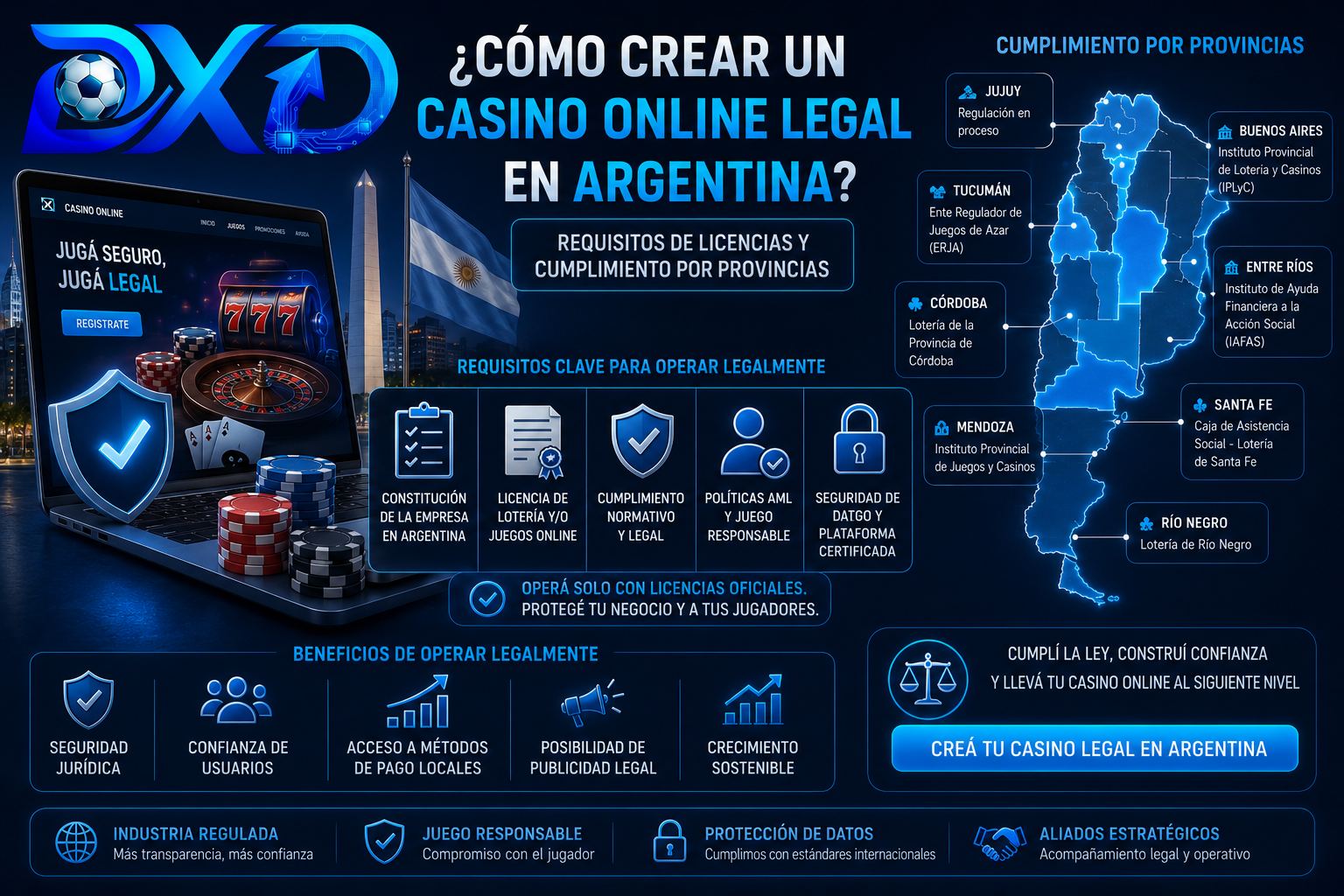 crear un casino online legal en argentina